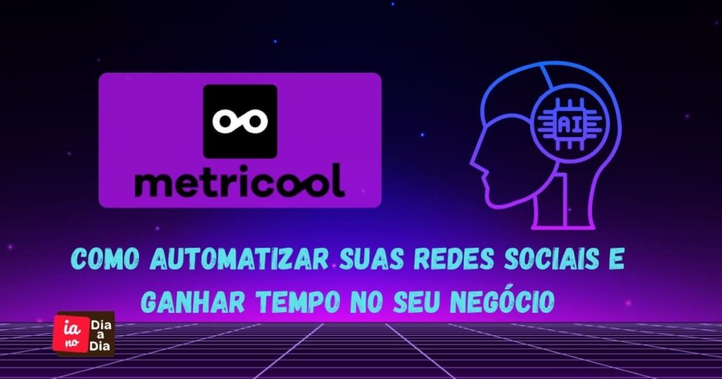 Arte com logo da ferramenta e texto com parte do título do post.